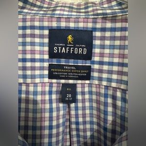 Stanford plaid dress shirt